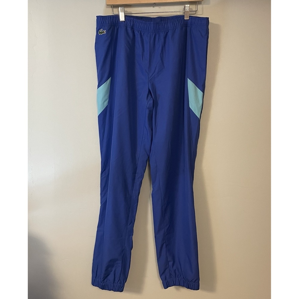 Lacoste Sport Track Pants Mens Large Elastic Waist Athletic‎ Loungewear Warmup